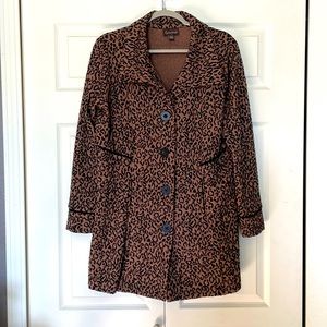 New and never worn animal print jacket